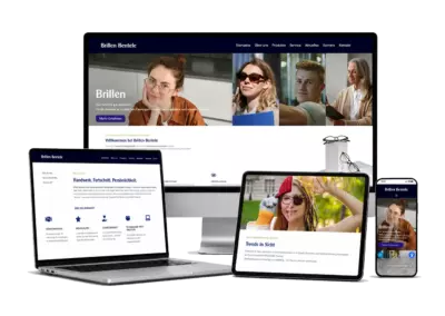 Website-Relaunch für ein Augenoptik-Fachgeschäft